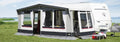 Fortelt Paradies III 300 dybde 300 cm stålstang 28 mm forfra