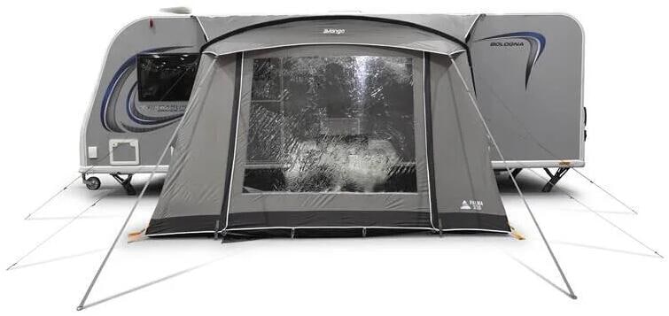 Panoramavinduer på Fortelt Vango Palma 330 touring 240 cm dyp 11,4 kg Cloud Grey
