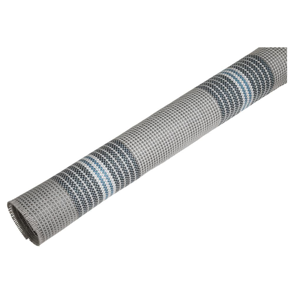 Forteltteppe 250 x 300 cm grå polypropylen 500 g/m² sett forfra