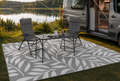 Forteltteppe GreyNature 250x300 cm polypropylen forfra