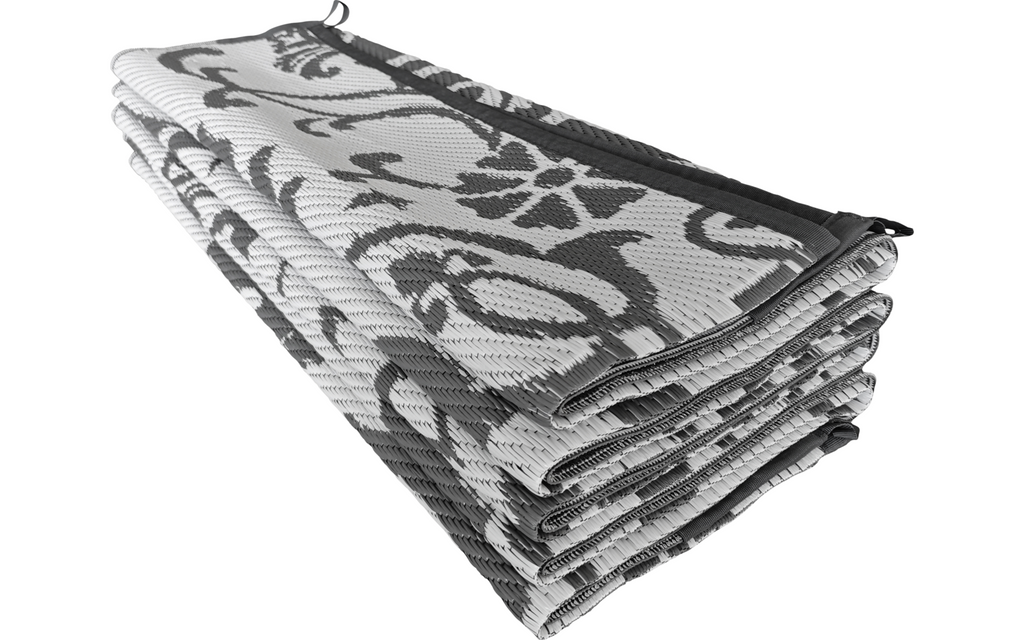Forteltteppe GreyOrnament 180x250 cm polypropylen materiale