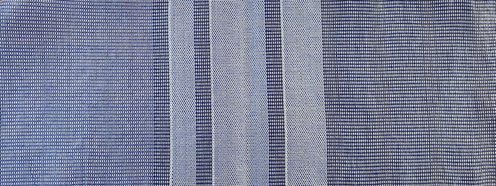 Forteltteppe Travley blå 250x260 cm polypropylen forfra