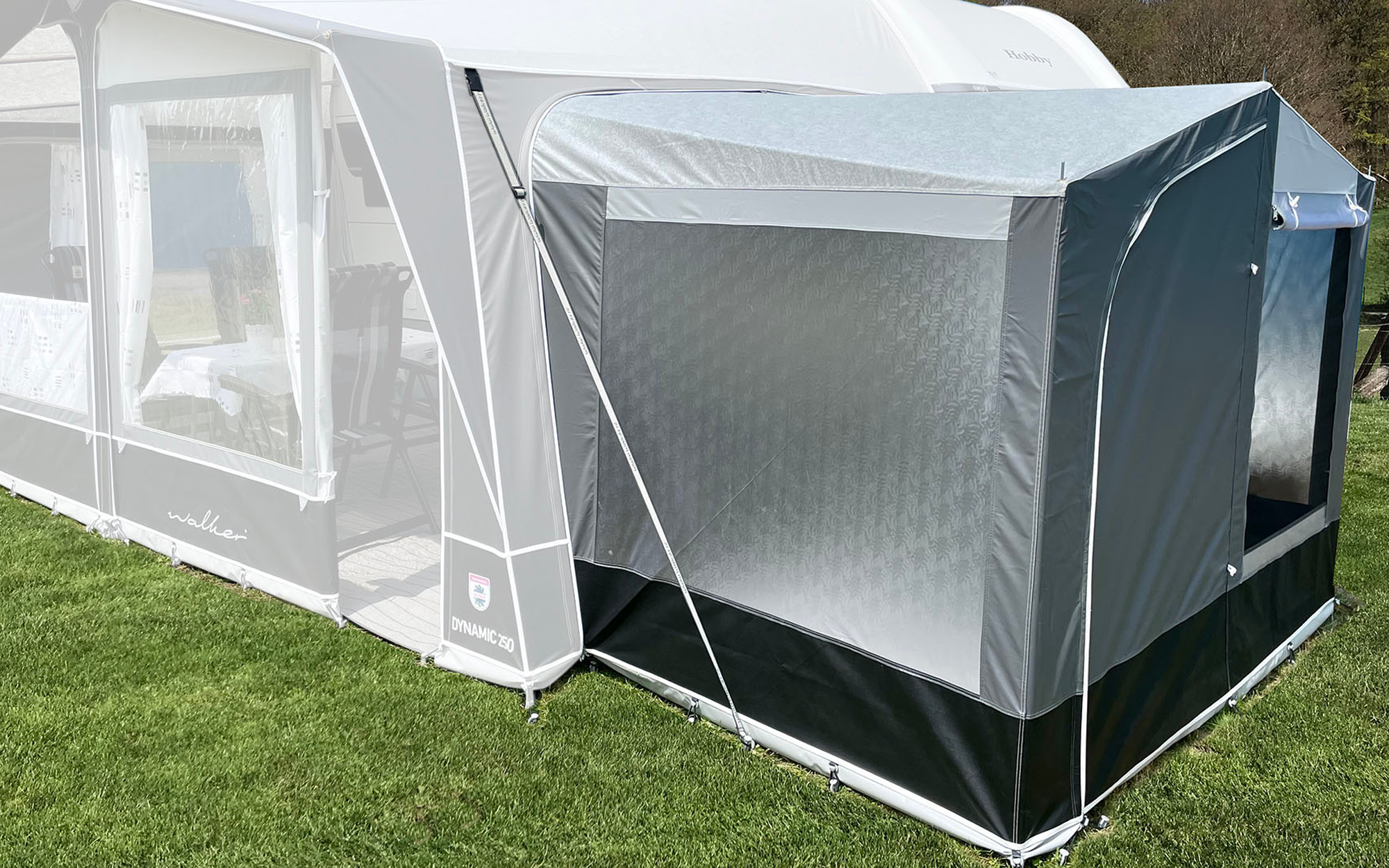 Fortelttilbygg De Luxe WS-5 215x140 cm for Concept fortelt - Walker forfra