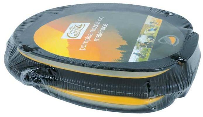 Fotpumpe 1,5 liter for luftmadrasser, 600 g med slange