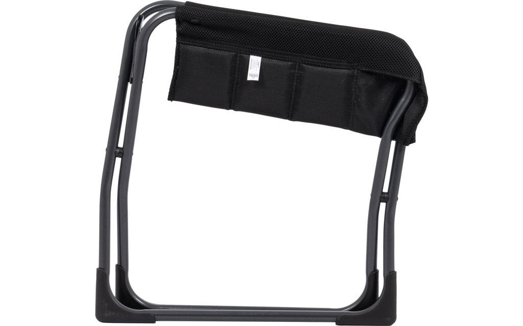 Fotskammel AP/231 Air-Deluxe klappbar 3D-mesh montert i campingmiljø