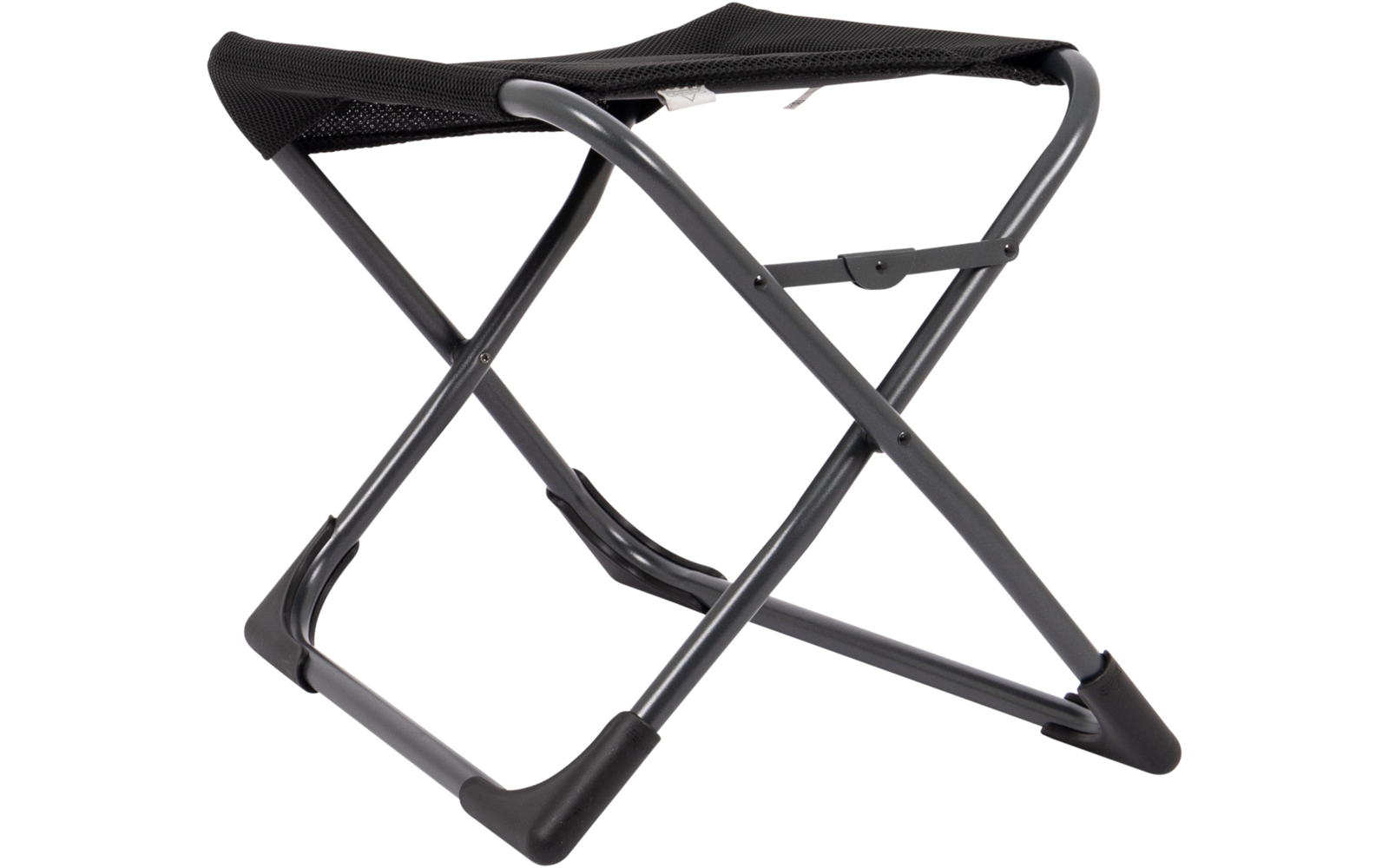 Fotskammel AP/231 Air-Deluxe klappbar 3D-mesh i sammenklappet tilstand