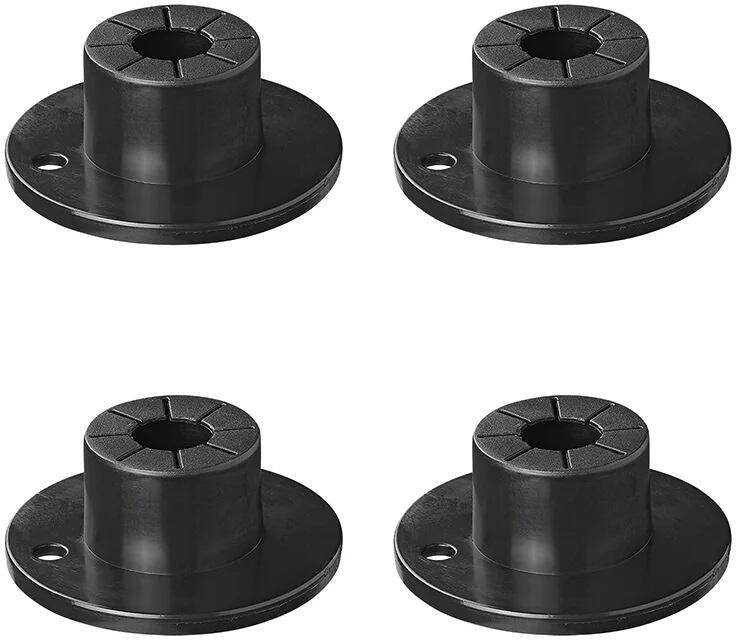 Føtter for bordben og trinn Ø35/Ø78 mm 4-pack Pro Plus forfra