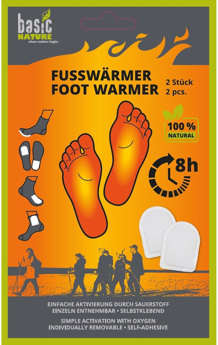 Nærbilde av Fotvarmer 2-pack BasicNature materiale