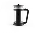 French press kaffebrygger 1 liter borosilikatglass svart - Bialetti for kaffebrygging