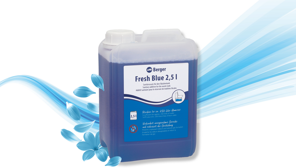Fresh Blue sanitærvæske for avfallstank 2,5 l forfra
