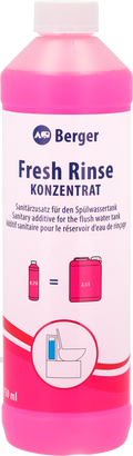 Fresh Rinse konsentrat 750 ml spylevannstilsetning forfra