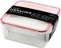 Friskholdbokssett Classic 5-deler 0,18-2 liter flerfarget - Lock&Lock forfra