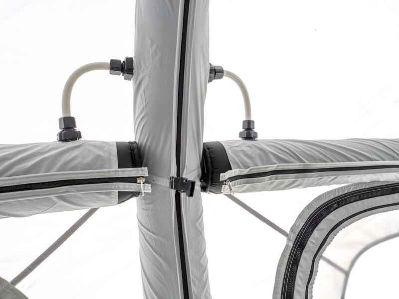 Frittstående oppblåsbart fortelt Tour Ponza 390, 300D Oxford - Reimo