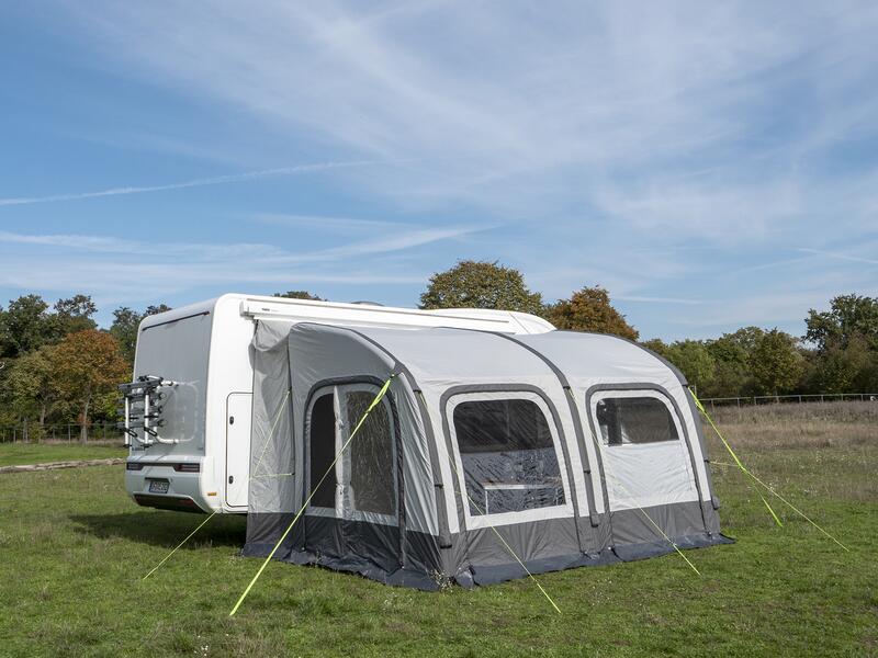 Frittstående oppblåsbart fortelt Tour Ponza 390, 300D Oxford bakside