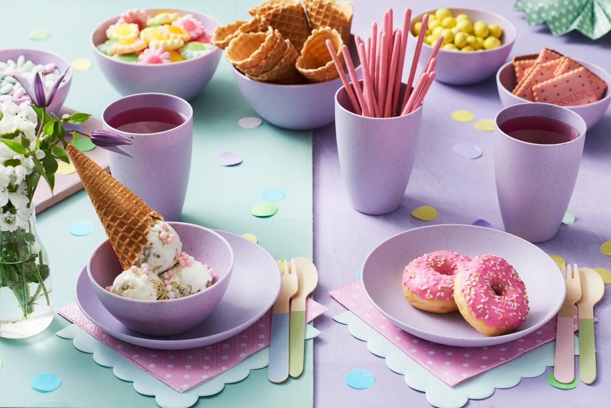 Frokostbolle bio 0,4 l BPA-fri Ø13 cm i bruk med snacks