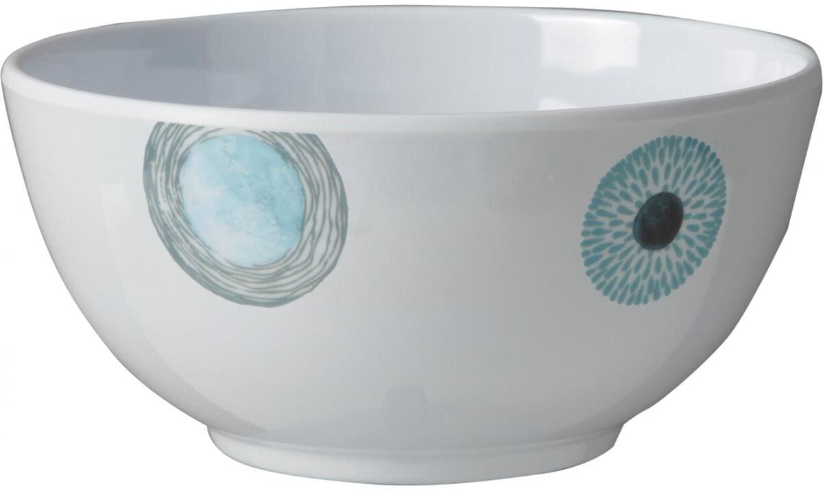 Frokostbolle Deep Sea melamin Ø15 cm antiskli fra Brunner, forfra