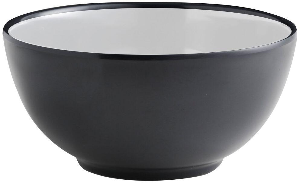 Frokostbolle Granyte melamin Ø15 cm svart Brunner