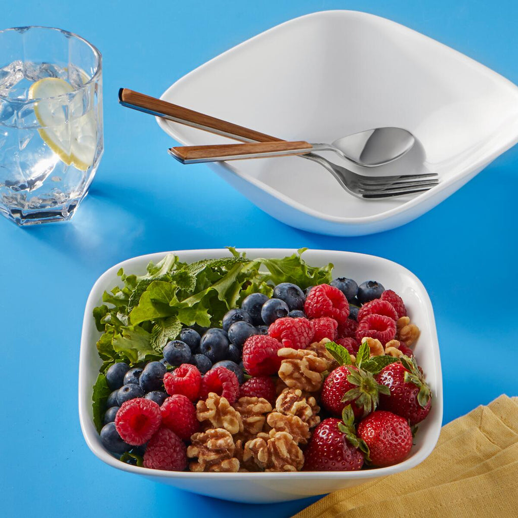 Frokostbolle Pure White Vitrelle Ø16,3 cm nærbilde av kant
