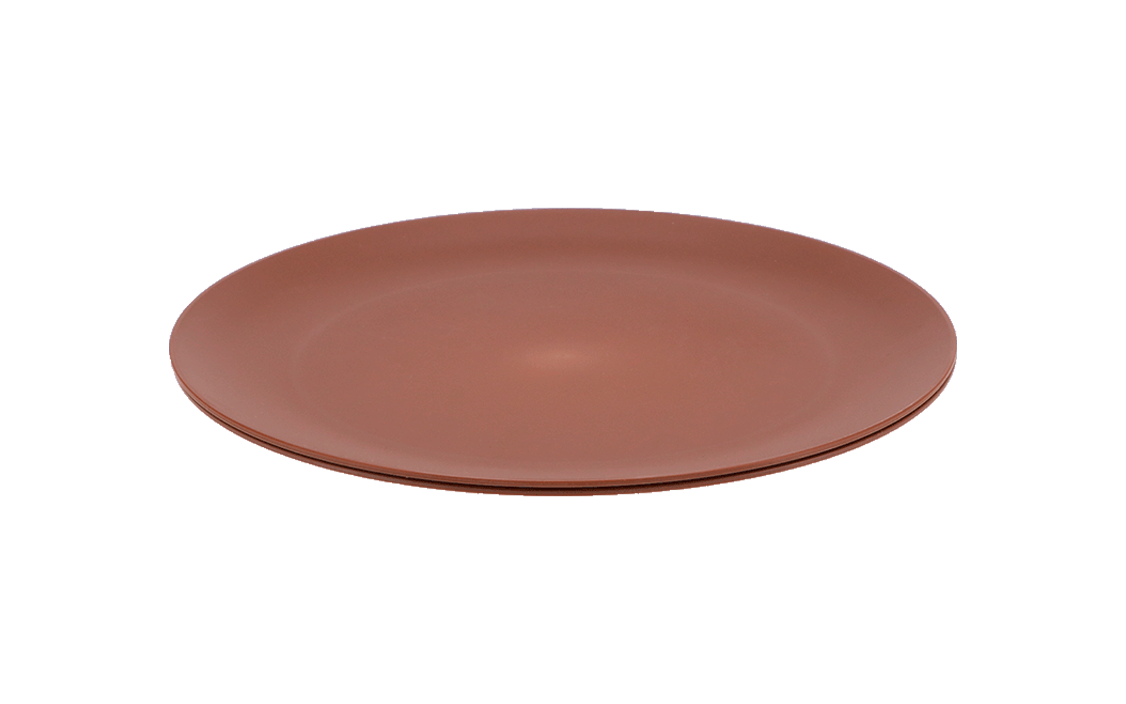 Frokosttallerken Nova 20 cm 2-pk kakao PLA bakside