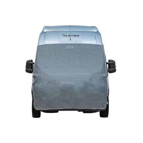 Frontbeskyttelsesduk Wintertime for Fiat Ducato/Citroën/Peugeot fra Hindermann montert på bilens front