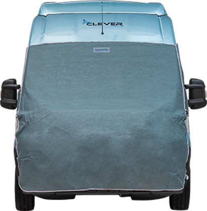 Frontbeskyttelsesduk Wintertime for Renault Master 2024+ forfra