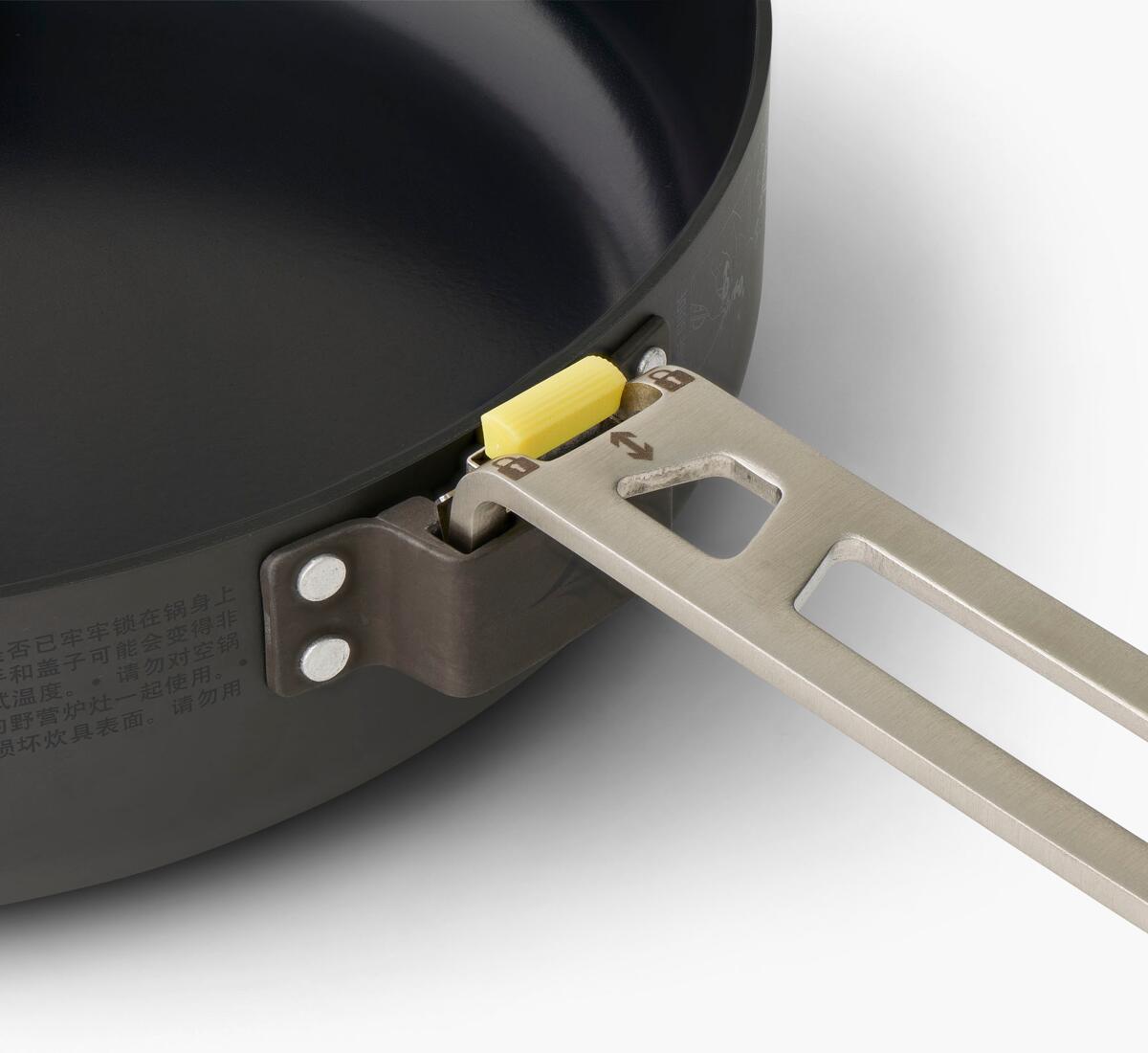 Frontier stekepanne aluminium Ø20cm keramisk belegg detalj av håndtak
