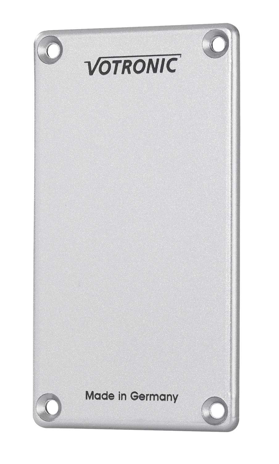 Frontpanelblende S for bordelektrikk 85 x 47 mm - Votronic forfra