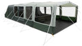Fronttaksel Rarotonga FTT 401 Canopy 180x300 cm grønn montert på campingplass