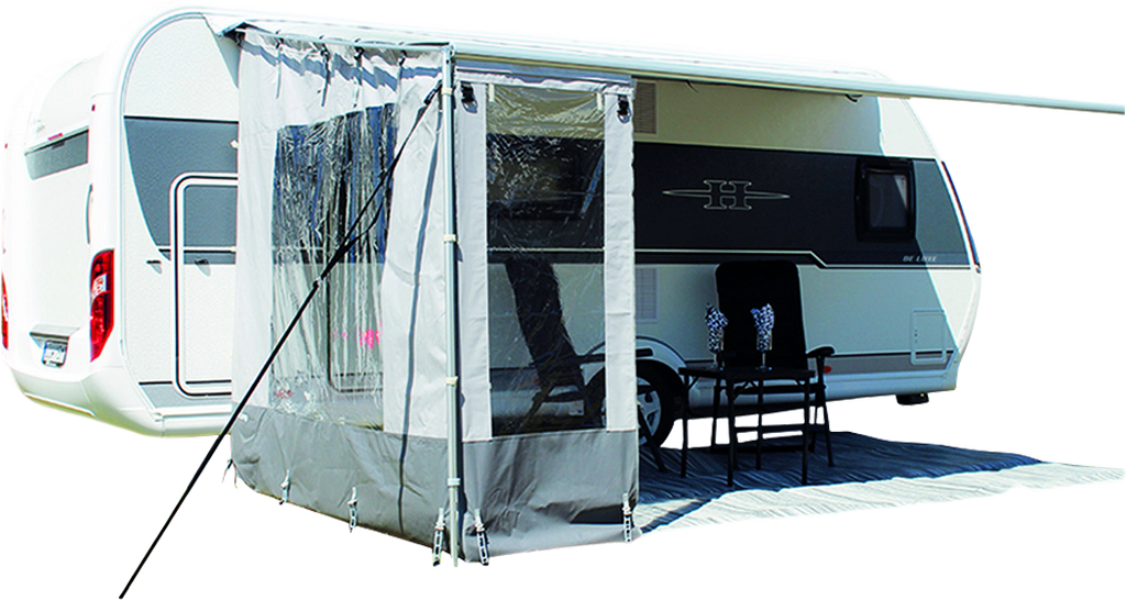 Frontvegg for Caravanstore posemarkise modul A 78x220 cm forfra