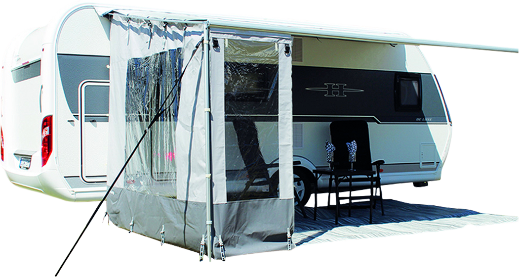 Frontvegg for Caravanstore posemarkise modul A 78x220 cm forfra