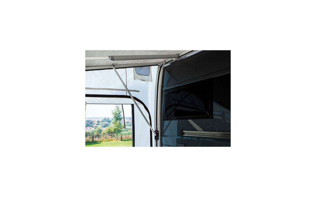 Detaljbilde av Frontvegg for Residence G3 markisefortelt, Ducato H2, 350 cm