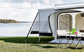 Frontvegg Sun Blocker G2 solskjerm 100x170 cm for markise Thule foran