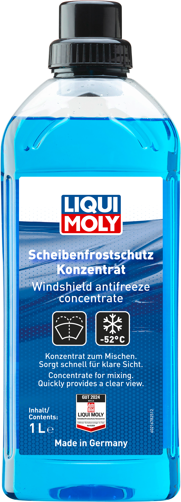Frostvæske spylervæske konsentrat ned til -52 °C 1 liter - Liqui Moly for vinterbruk