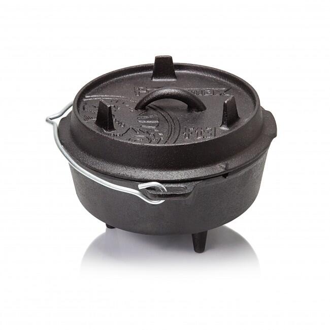 Bakside av FT3 dutch oven ildgryte 1,6 l Petromax