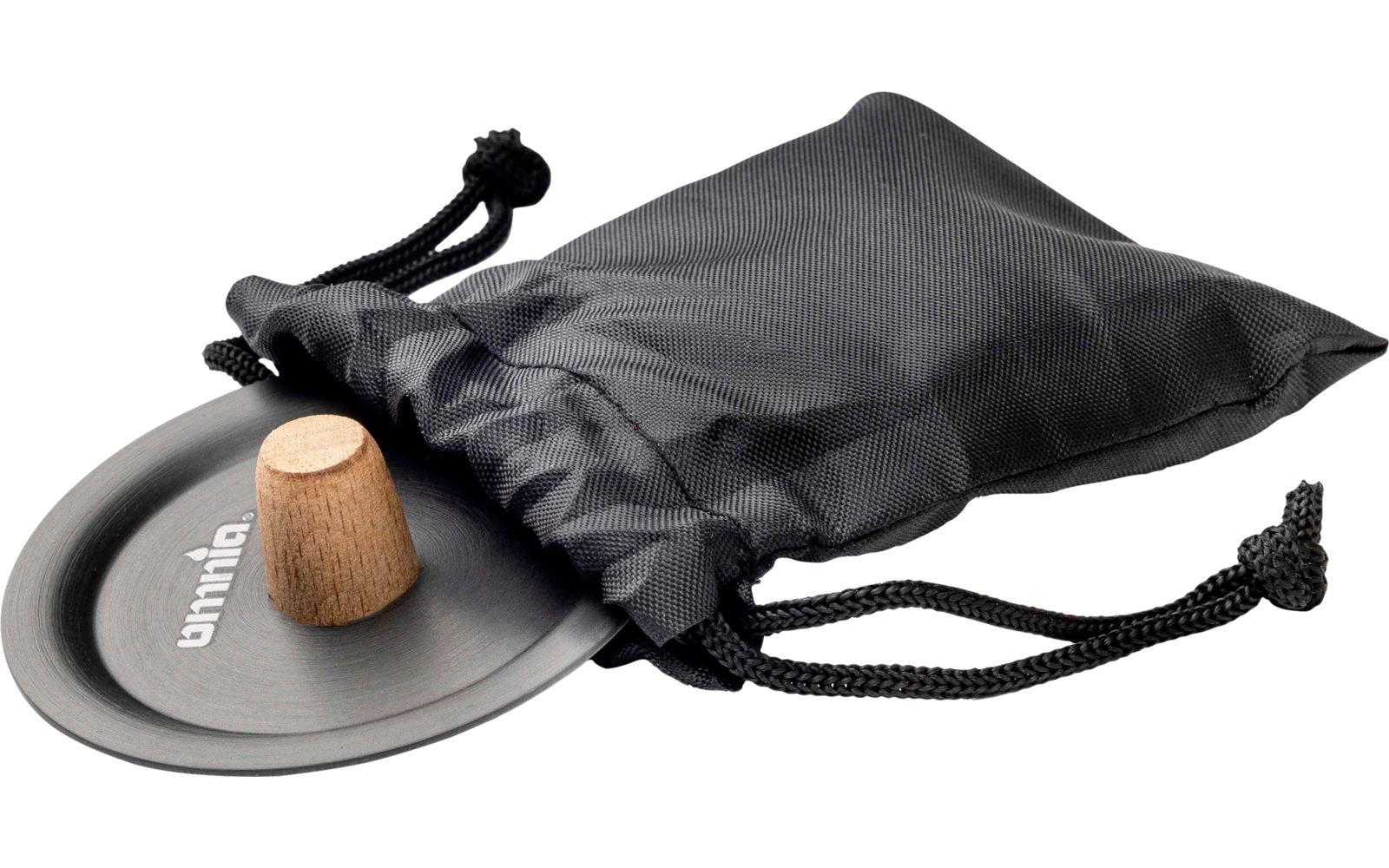 Nærbilde av Funnel Lid lokk for Omnia Classic 2L og 3L, svart