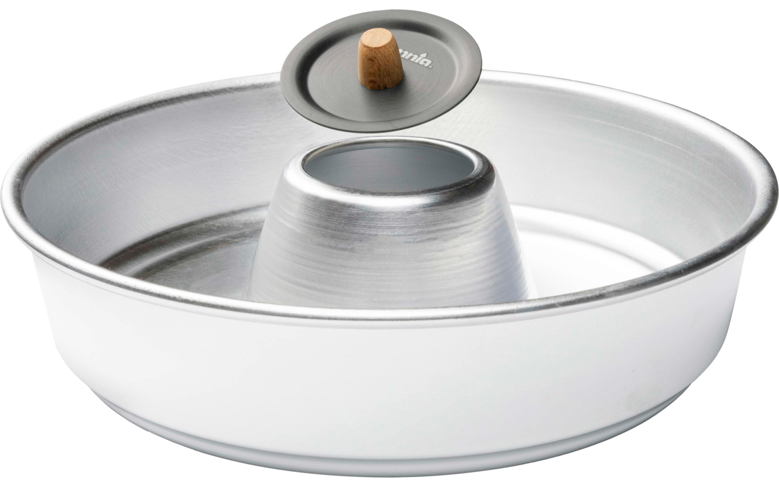 Funnel Lid lokk for Omnia Classic 2L og 3L, svart sett fra siden