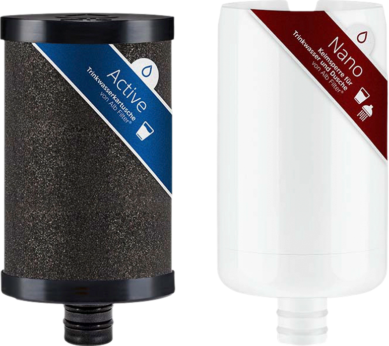 Fusion erstatningsfilter sett med Protect Pads (3x) - Alb Filter forfra