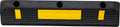 Garasjestopper i gummi med refleksstripe 58,7x12 cm - Petex for sikker parkering