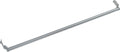 Garderobestang stål 100 cm med plastklips - Fawo forfra