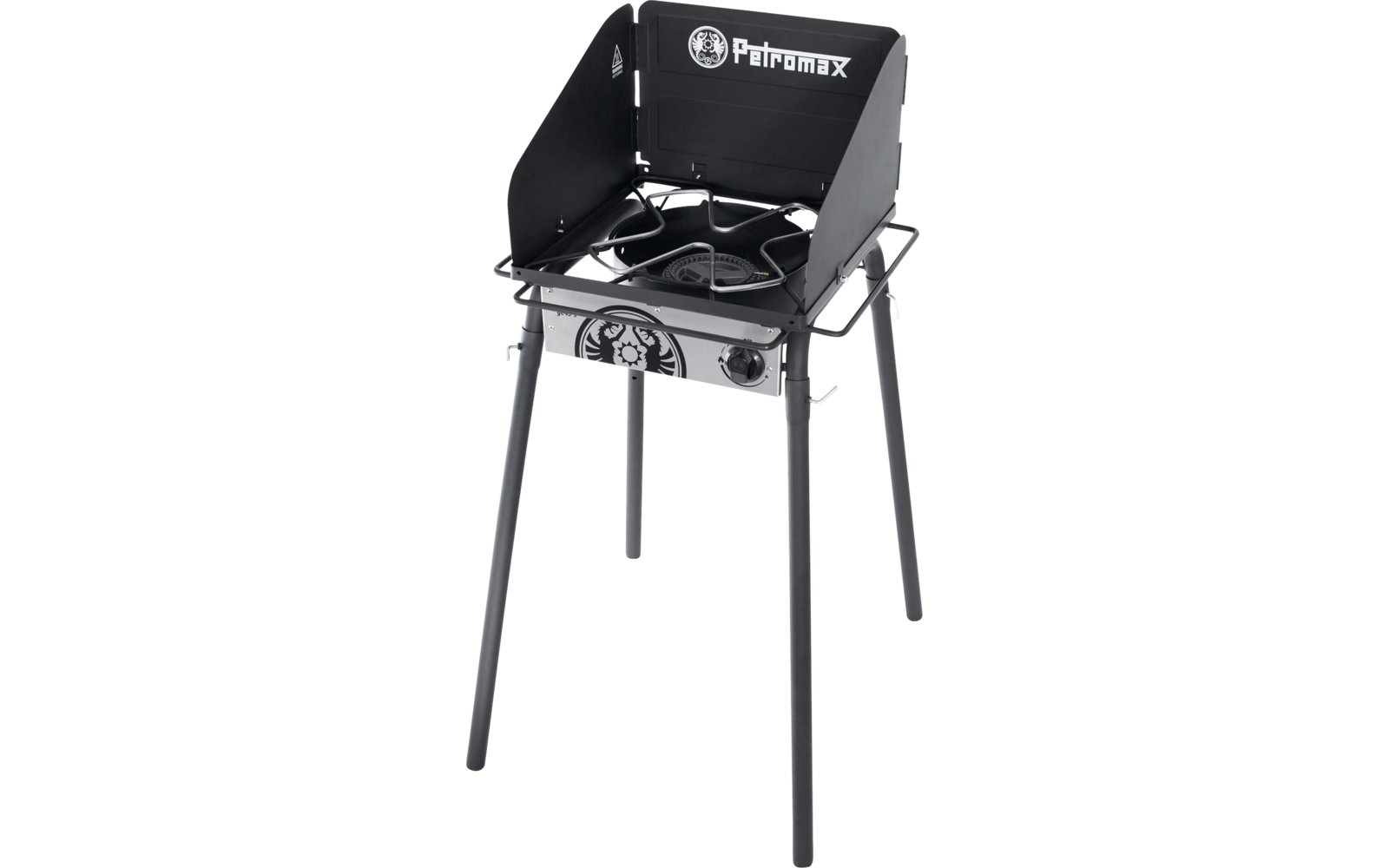 Montert gassbord ge45-s enkeltbrenner Petromax i bruk