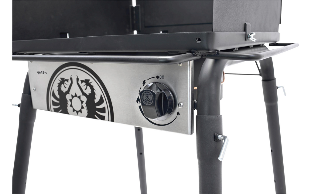 Gassbord ge45-s enkeltbrenner Petromax med avtakbare ben