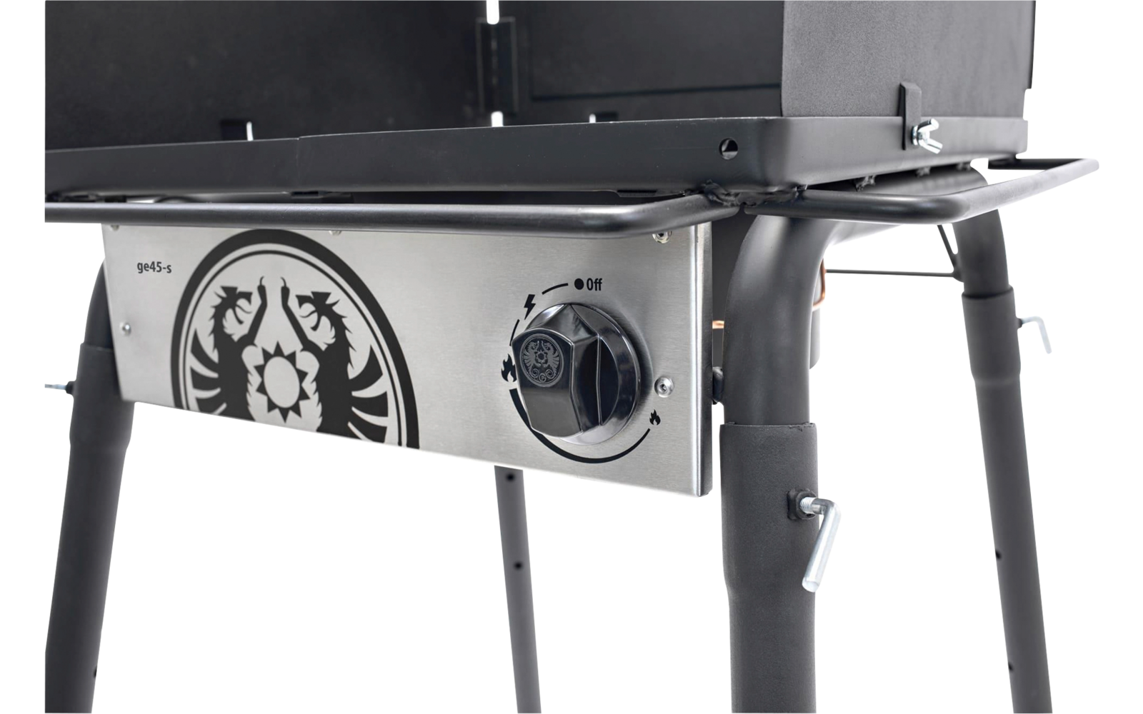 Gassbord ge45-s enkeltbrenner Petromax med avtakbare ben