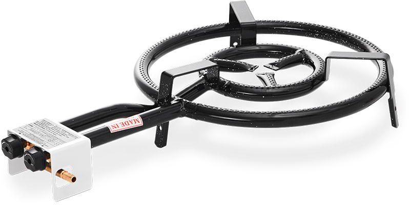 Gassbrenner butan/propan Ø 40 cm 2-bluss 30 mbar - Vaello forfra