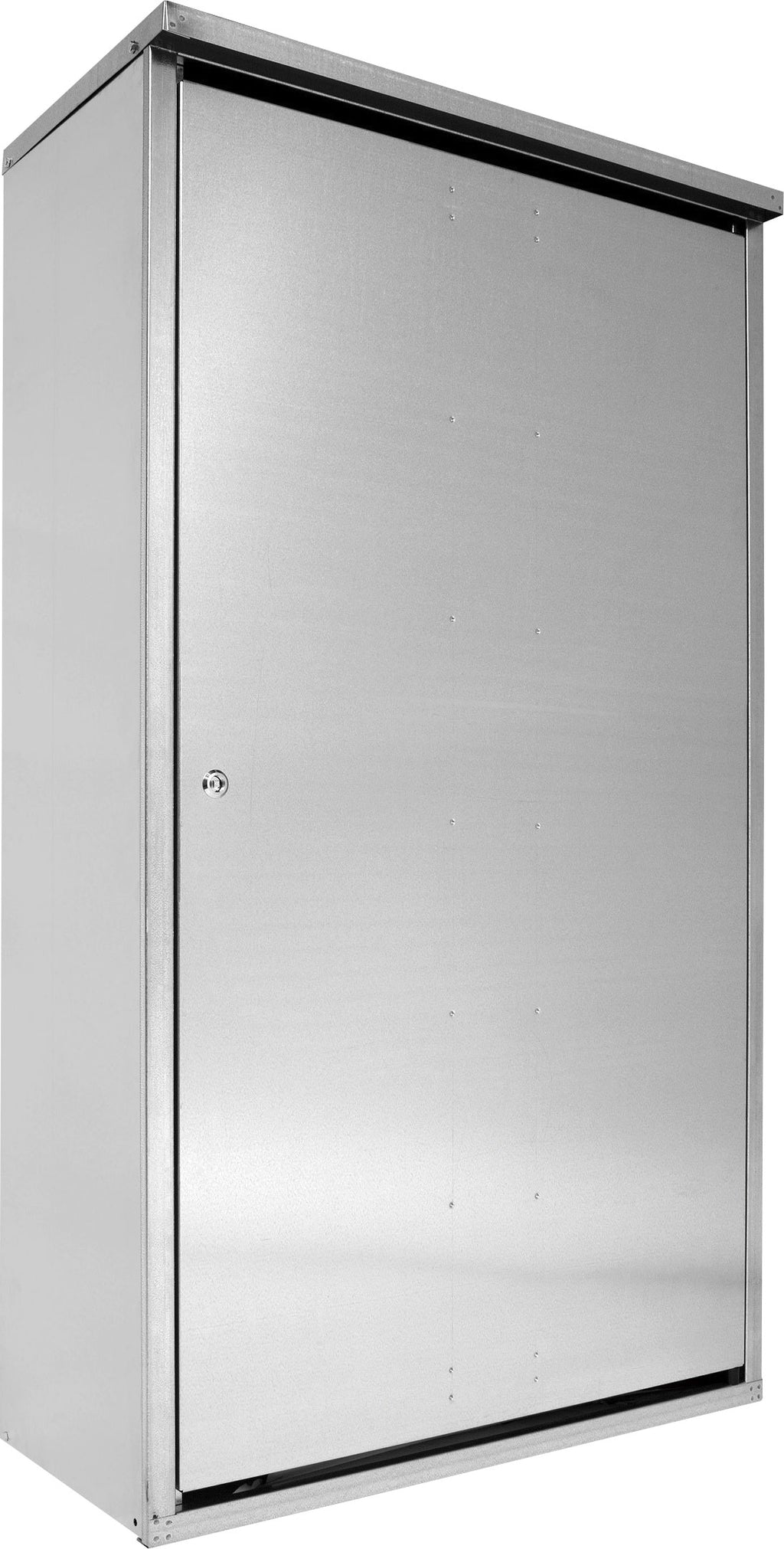 Gassflaskeskap for 1x 33 kg flaske 1485x460x400 mm forfra