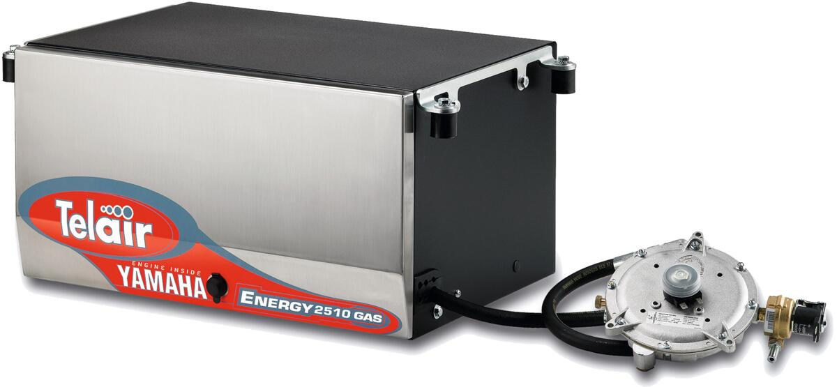 Gassgenerator Energy 2510G 2,5 kW med Yamaha-motor for campingbruk