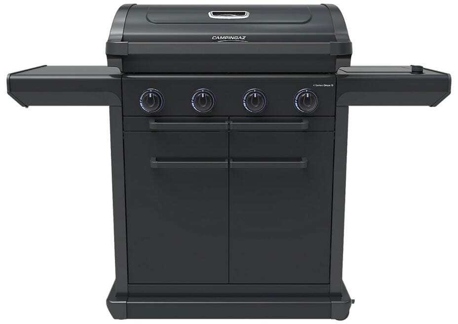 Gassgrill 4 Series Onyx S med 4 brennere forfra
