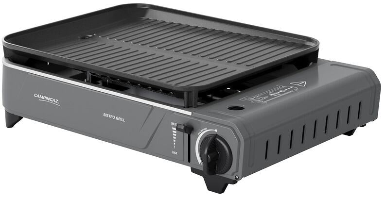 Gassgrill Bistro med patrondrift 1900W 2,9 kg Campingaz forfra