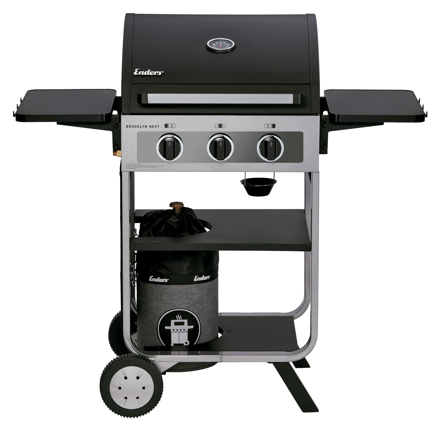 Gassgrill Brooklyn Next 3 med 3 brennere 7,05 kW 50 mbar fra Enders