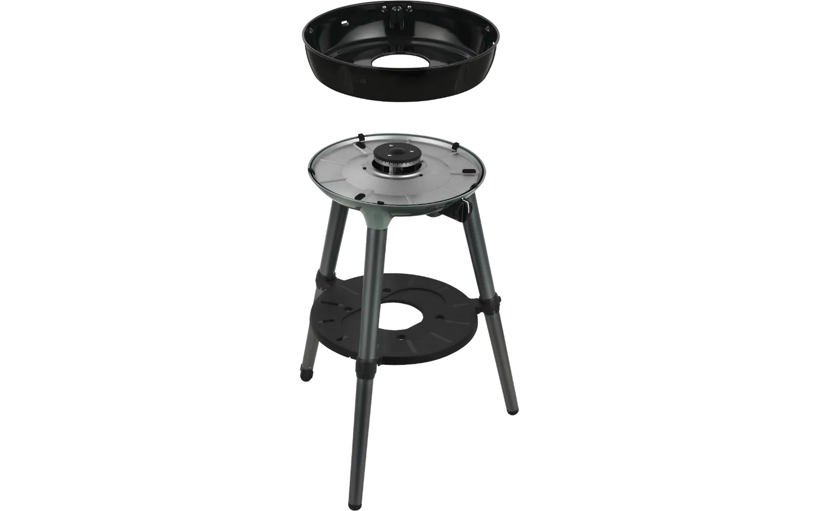 Justerbart ben på Gassgrill Carri Chef 40 BBQ/Dome 2,7 kW