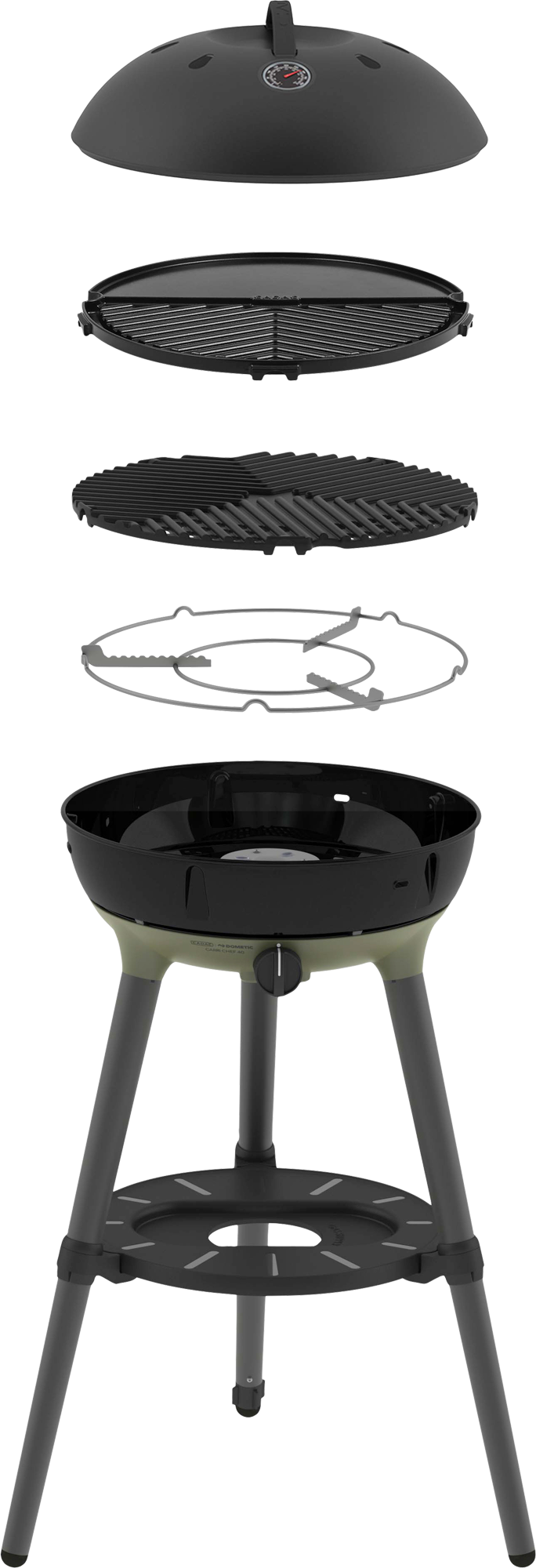 Gassgrill Carri Chef 40 BBQ Grill2Braai forfra